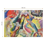 Puzzle adulti 1000 piese Wassily Kandinsky - Painting with Red Spot -35606