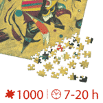 Puzzle adulti 1000 piese Wassily Kandinsky - Points/Puncte-35668