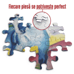 Puzzle adulti 1000 piese Franz Marc - Blue Horse/Cal albastru-35663