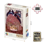 Puzzle adulți 1000 piese Kürti Andrea - Snow White/Albă ca Zăpada-0