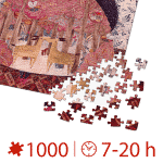Puzzle adulți 1000 piese Kürti Andrea - Snow White/Albă ca Zăpada-34833