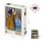 Puzzle adulți 1000 piese Kürti Andrea - The Frog Princess-0