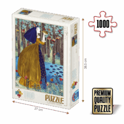 Puzzle adulți 1000 piese Kürti Andrea - The Frog Princess-0