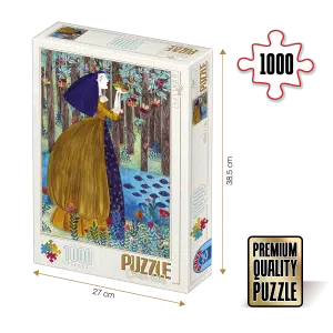 Puzzle adulți 1000 piese Kürti Andrea - The Frog Princess-0