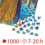 Puzzle adulți 1000 piese Kürti Andrea - The Frog Princess-34839