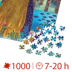 Puzzle adulți 1000 piese Kürti Andrea - The Frog Princess-34839