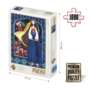 Puzzle adulți 1000 piese Kürti Andrea - Arabian Nights/ O mie și una de nopți-0