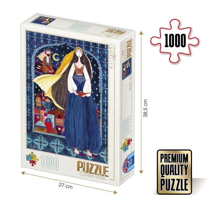 Puzzle adulți 1000 piese Kürti Andrea - Arabian Nights/ O mie și una de nopți-0