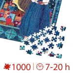 Puzzle adulți 1000 piese Kürti Andrea - Arabian Nights/ O mie și una de nopți-34845