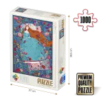 Puzzle adulți 1000 piese Kürti Andrea - Sleeping Beauty/Frumoasa adormită-0