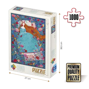 Puzzle adulți 1000 piese Kürti Andrea - Sleeping Beauty/Frumoasa adormită-0