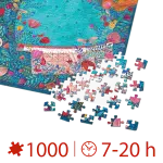 Puzzle adulți 1000 piese Kürti Andrea - Sleeping Beauty/Frumoasa adormită-34851