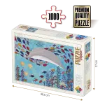 Puzzle adulți 1000 piese Kürti Andrea - Tropical - Pești exotici -0