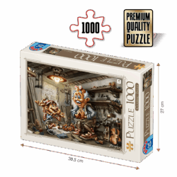 Puzzle adulți 1000 piese Classic Tales - Pinocchio-0