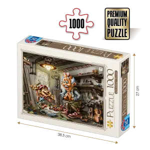 Puzzle adulți 1000 piese Classic Tales - Pinocchio-0