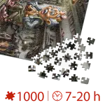 Puzzle adulți 1000 piese Classic Tales - Pinocchio-34797
