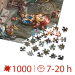 Puzzle adulți 1000 piese Classic Tales - Little Red Riding Hood / Scufița Roșie-34803