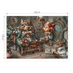 Puzzle adulți 1000 piese Classic Tales - Little Red Riding Hood / Scufița Roșie-34806