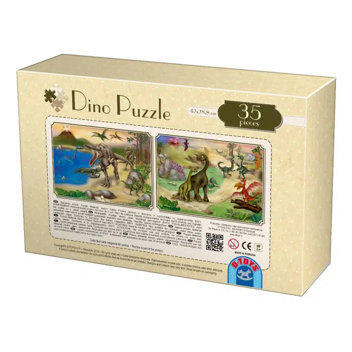 Puzzle - Dinozauri - 35 Piese - 1-25060