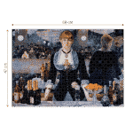 Puzzle adulti 1000 piese Édouard Manet - A Bar at the Folies-Bergere -35180