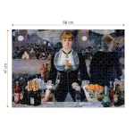 Puzzle adulti 1000 piese Édouard Manet - A Bar at the Folies-Bergere -35180