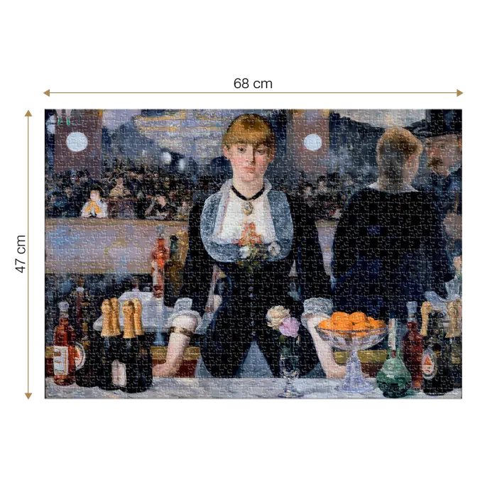 Puzzle adulti 1000 piese Édouard Manet - A Bar at the Folies-Bergere -35180