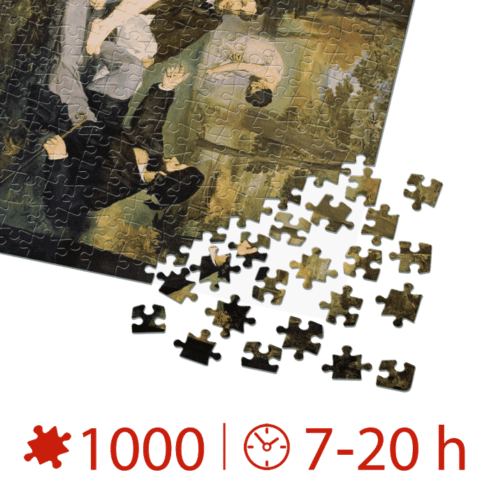 Puzzle adulti 1000 piese Édouard Manet - The Luncheon on the Grass-35195