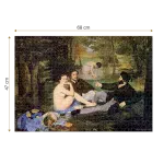 Puzzle adulti 1000 piese Édouard Manet - The Luncheon on the Grass-35198