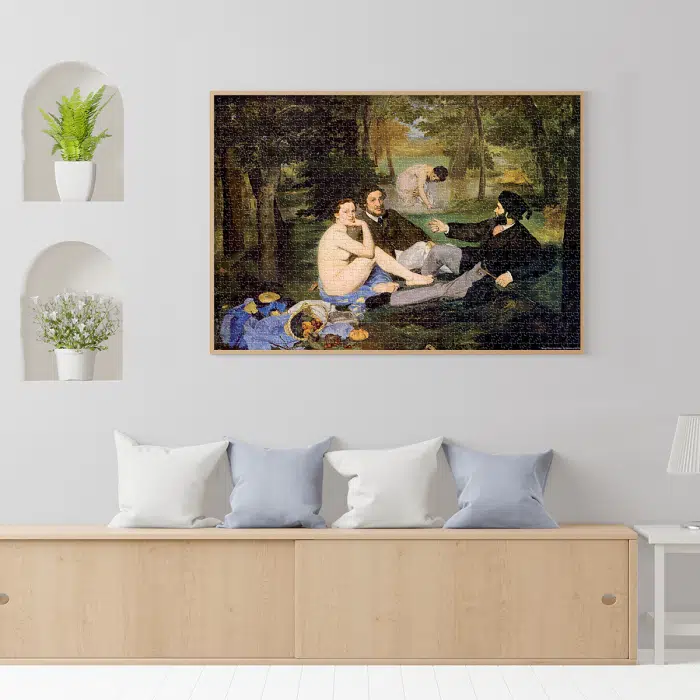 Puzzle adulti 1000 piese Édouard Manet - The Luncheon on the Grass-35199