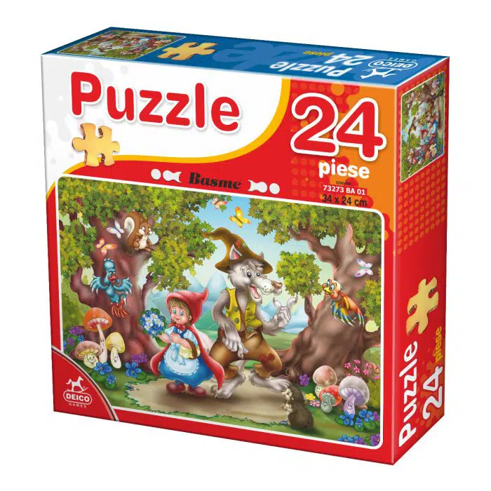 Puzzle - Basme - Deico Games - 24 Piese-0
