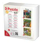 3 Puzzle - Basme - Cutie Mică-25086