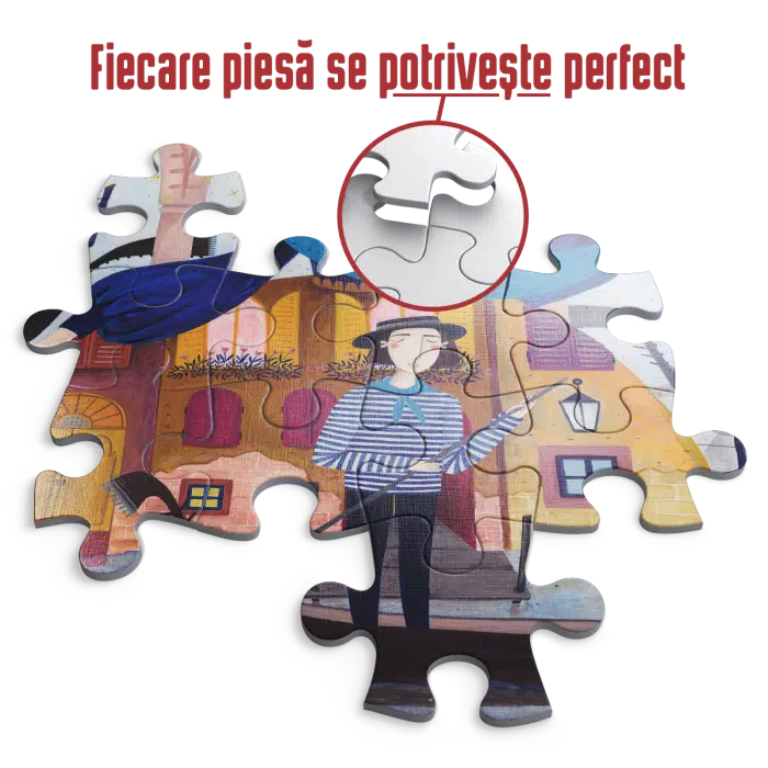 Puzzle adulți 1000 piese Kürti Andrea - Veneția-34792