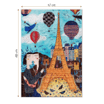 Puzzle adulți 1000 piese Kürti Andrea - Paris-34830