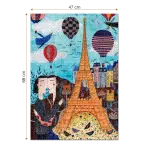 Puzzle adulți 1000 piese Kürti Andrea - Paris-34830