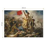 Puzzle adulti 1000 piese Eugène Delacroix - Liberty Leading the People -34476
