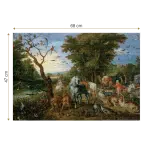 Puzzle adulți Breughel the Elder - The Entry of the Animals into Noah's Ark - 1000 Piese-34117