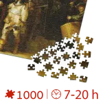 Puzzle Rembradt van Rijn - The Night Watch - 1000 Piese-34123