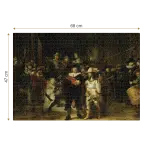 Puzzle Rembradt van Rijn - The Night Watch - 1000 Piese-34124