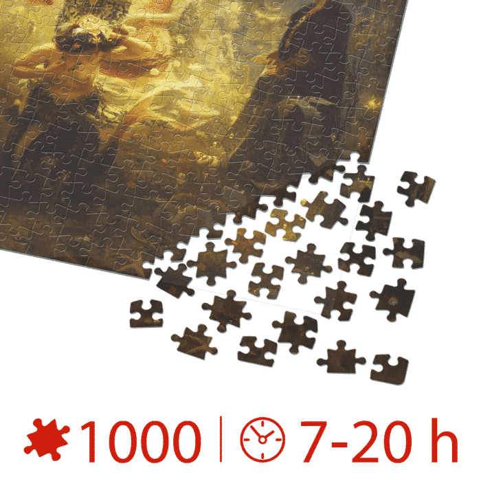 Puzzle adulti 1000 piese Ilya Repin - Sadko in the Underwater Kingdom-35680