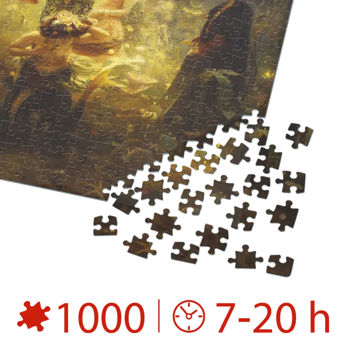 Puzzle adulti 1000 piese Ilya Repin - Sadko in the Underwater Kingdom-35680