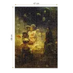 Puzzle adulti 1000 piese Ilya Repin - Sadko in the Underwater Kingdom-35683