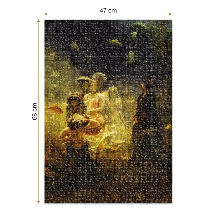 Puzzle adulti 1000 piese Ilya Repin - Sadko in the Underwater Kingdom-35683