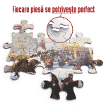 Puzzle adulti 1000 piese Boris Kustodiev - Maslenitsa -35622