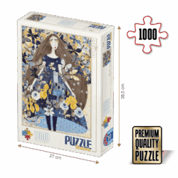 Puzzle adulți 1000 piese Kürti Andrea - Anotimpuri - Primăvara-0