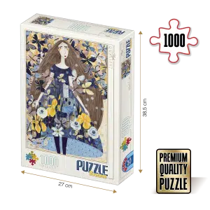 Puzzle adulți 1000 piese Kürti Andrea - Anotimpuri - Primăvara-0