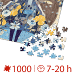 Puzzle adulți 1000 piese Kürti Andrea - Anotimpuri - Primăvara-34857