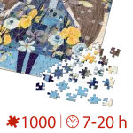 Puzzle adulți 1000 piese Kürti Andrea - Anotimpuri - Primăvara-34857