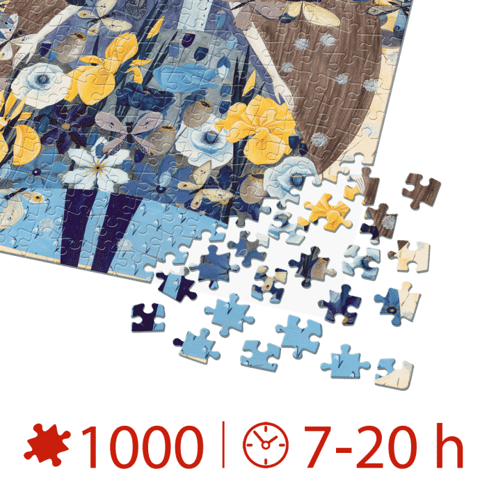 Puzzle adulți 1000 piese Kürti Andrea - Anotimpuri - Primăvara-34857
