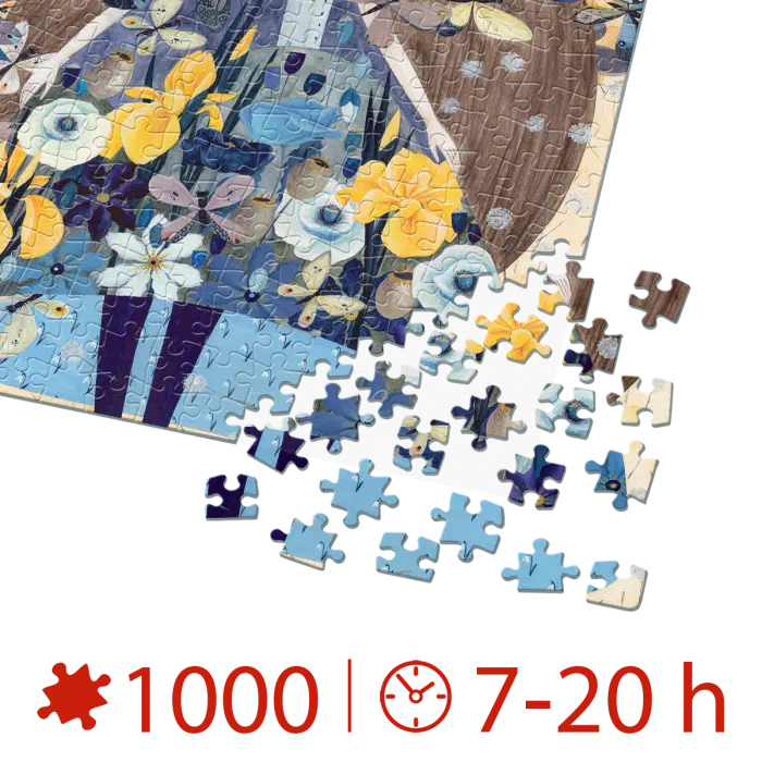 Puzzle adulți 1000 piese Kürti Andrea - Anotimpuri - Primăvara-34857