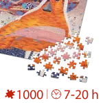 Puzzle adulți 1000 piese Kürti Andrea - Anotimpuri - Vara-34863